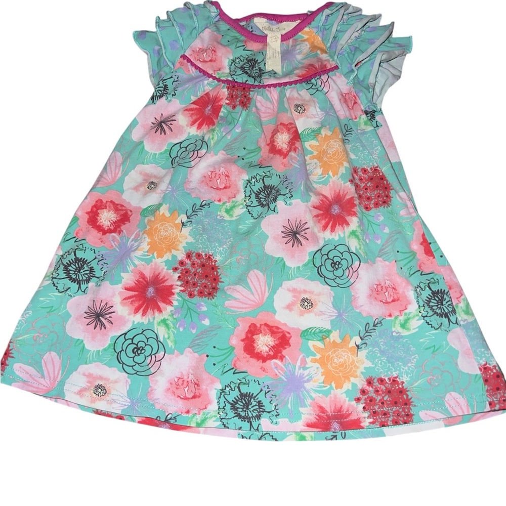 Size 12-18 months Matilda Jane Floral Kids Dress - Multicolor